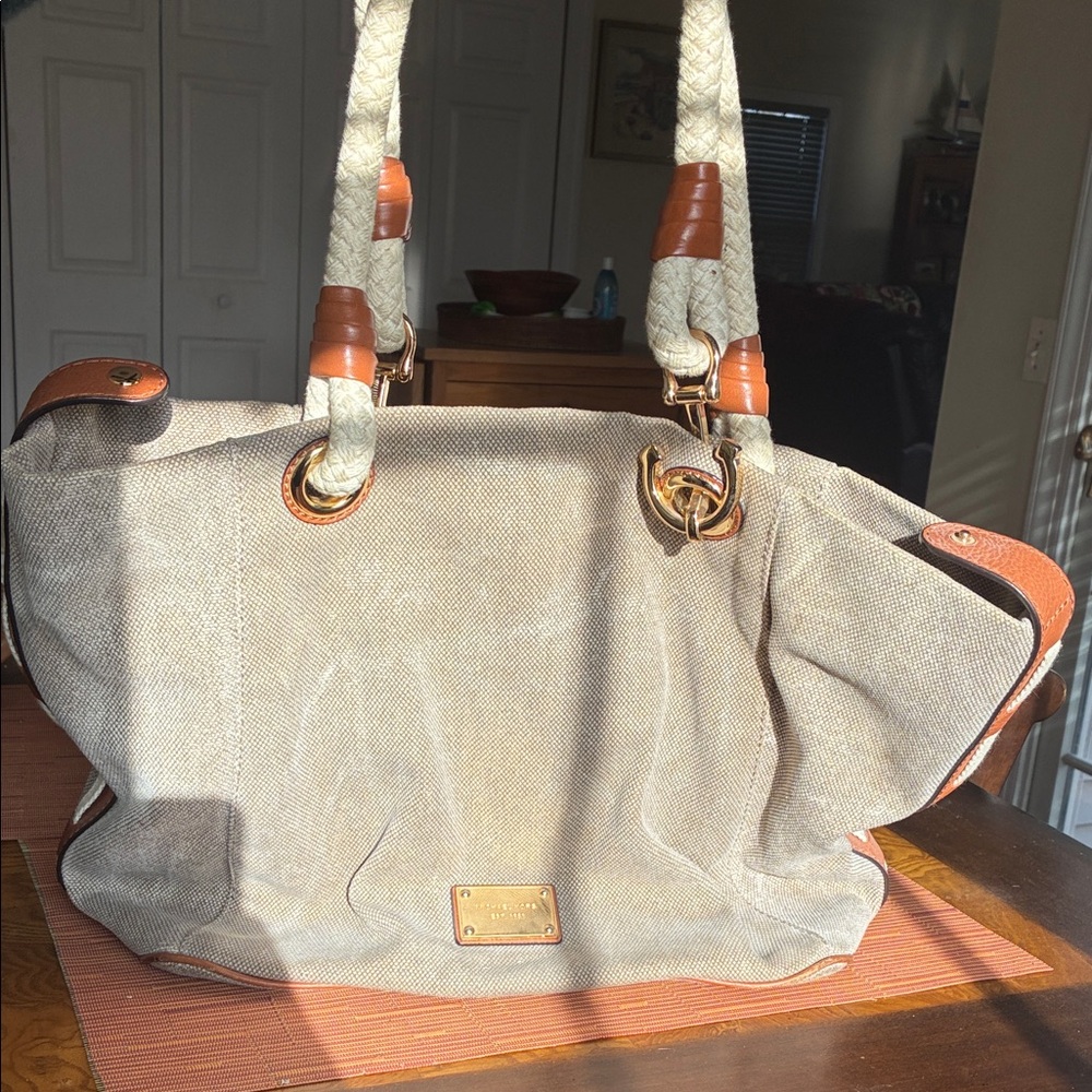 MICHAEL Michael Kors Canvas Marina Grab Anchor Tote - Picture 5 of 16